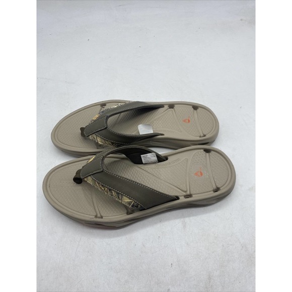 O’RAGEOUS RealTree Aspect Khaki Flip Flop Sandals Men’s Size 8 C2